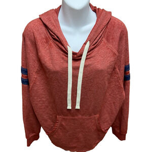 Miss Chievous Womens Hoodie Size Large New Long Sleeve Pullover Cropped